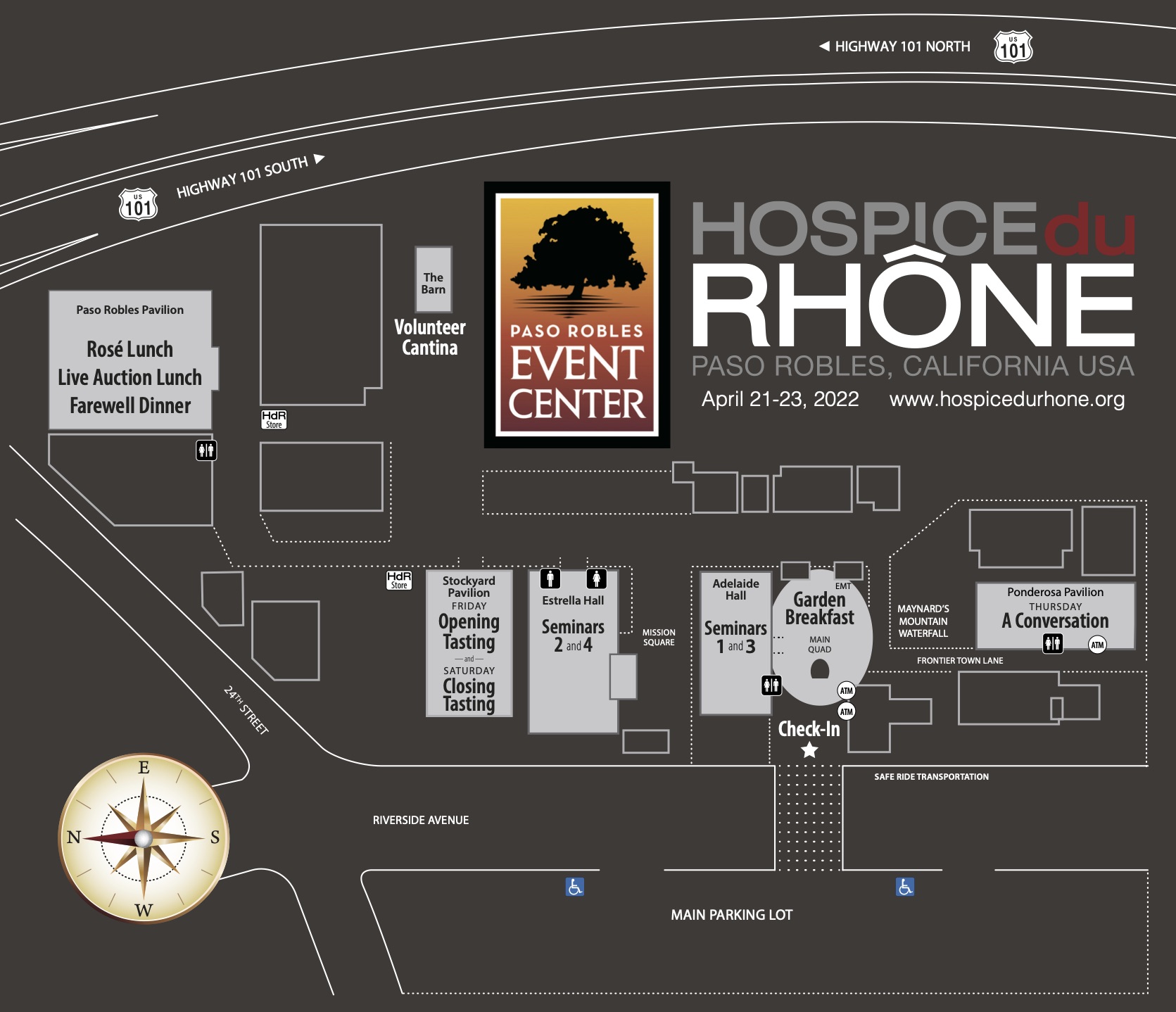 Event Map Hospice du Rhône